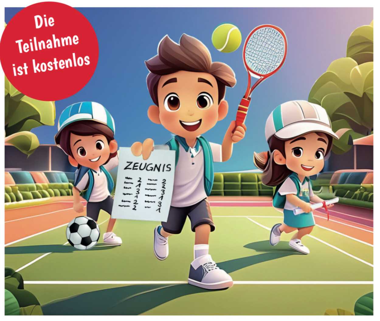 Sportlich und mit viel Spass in die Ferien starten - am 27.6. beim BMTC